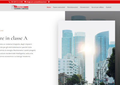 Sito web Costruzioni Edili
