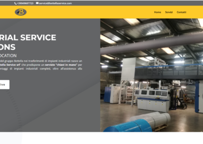 Sito web Bettella Service srl